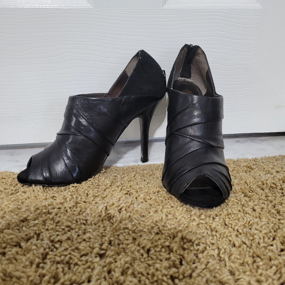 Isola peep toe bootie